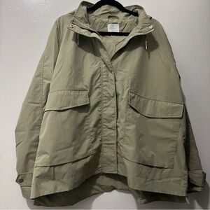 Primark Olive Green Rain Jacket
